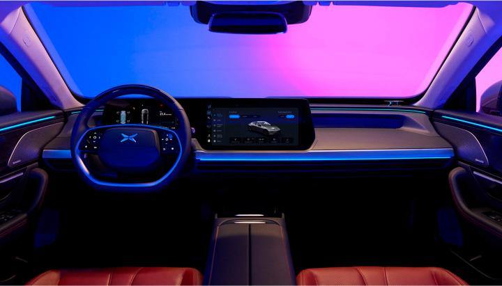 XpengP7View2 Купить электромобиль XPeng P7 в автомобильной компании Автотрейдер